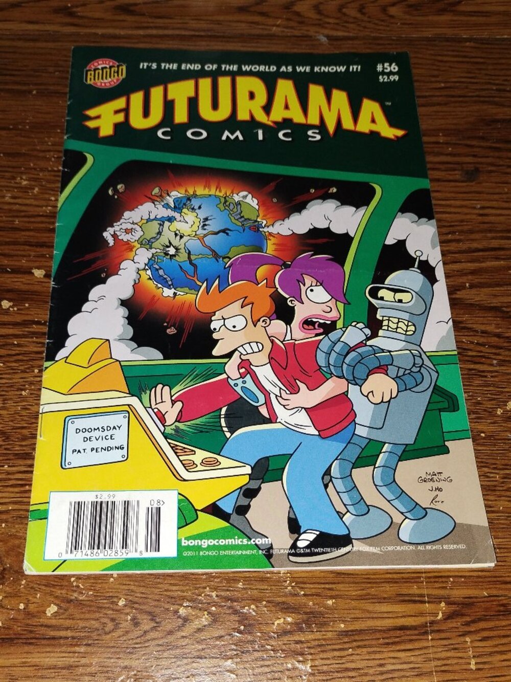 Futurama Comics #56 (2011, Bongo Comics)
